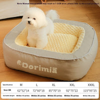 HKM-5078333 Winter Warm Removable and Washable Printed Dog Kennel for Various Sizes