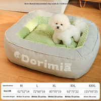 HKM-5078333 Winter Warm Removable and Washable Printed Dog Kennel for Various Sizes