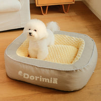 HKM-5078333 Winter Warm Removable and Washable Printed Dog Kennel for Various Sizes