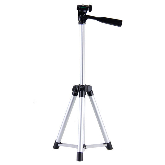 HKM-507987 Versatile Aluminum Alloy Tripod Set with U-Shaped Clip and Cloth Bag for Mobile Phone Live Support