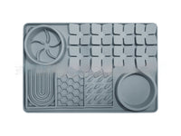 HKM-5080253 Silicone Slow Food Licking Mat with Suction Cup for Dogs - Versatile Pet Tableware