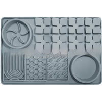 HKM-5080253 Silicone Slow Food Licking Mat with Suction Cup for Dogs - Versatile Pet Tableware