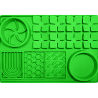 HKM-5080253 Silicone Slow Food Licking Mat with Suction Cup for Dogs - Versatile Pet Tableware