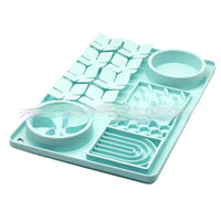 HKM-5080253 Silicone Slow Food Licking Mat with Suction Cup for Dogs - Versatile Pet Tableware