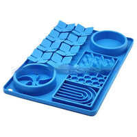 HKM-5080253 Silicone Slow Food Licking Mat with Suction Cup for Dogs - Versatile Pet Tableware