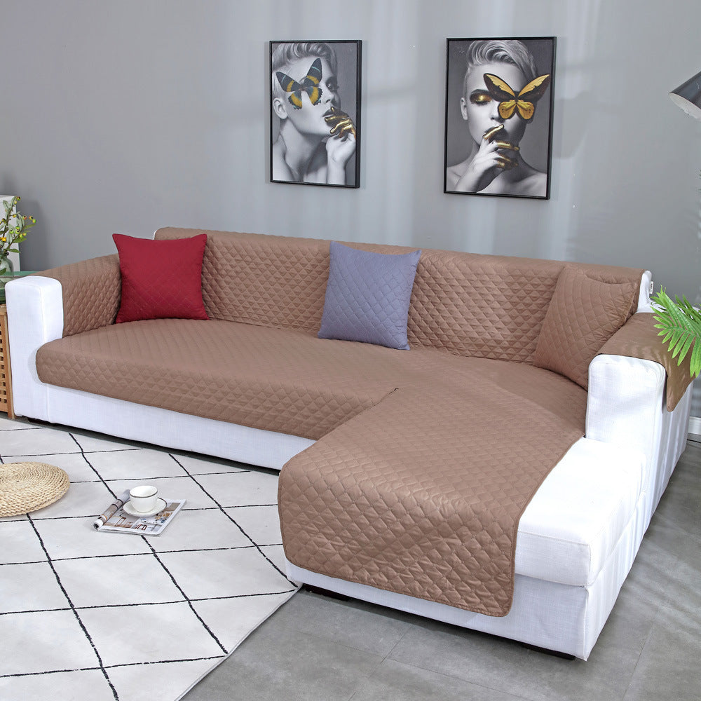 HKM-508179 Universal Waterproof Chaise Longue Sofa Cover for Modular Sofas in Modern Design