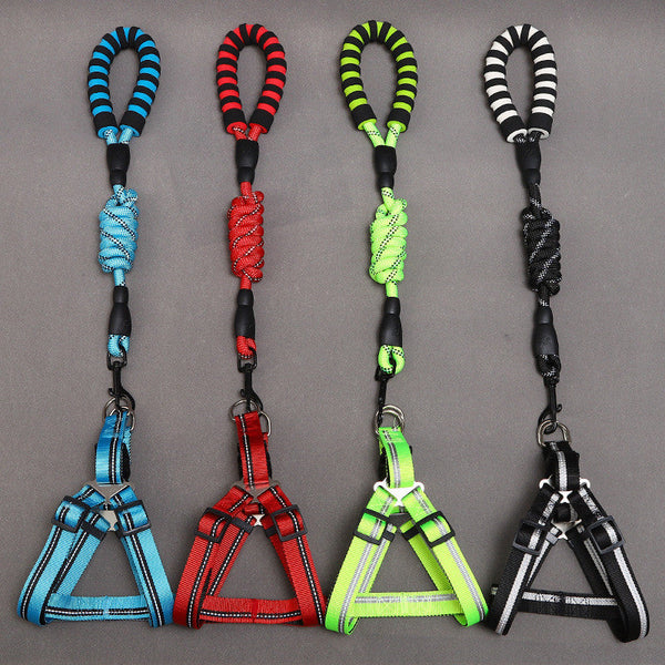 HKM-5083837 Reflective Nylon Traction Rope with Foam and Alloy Fasteners - Multiple Colors and Sizes Available