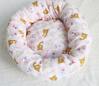 HKM-5084093 Small Square Nest Dog Mat for All Seasons ¨C Cozy Cotton Kennel with Various Patterns