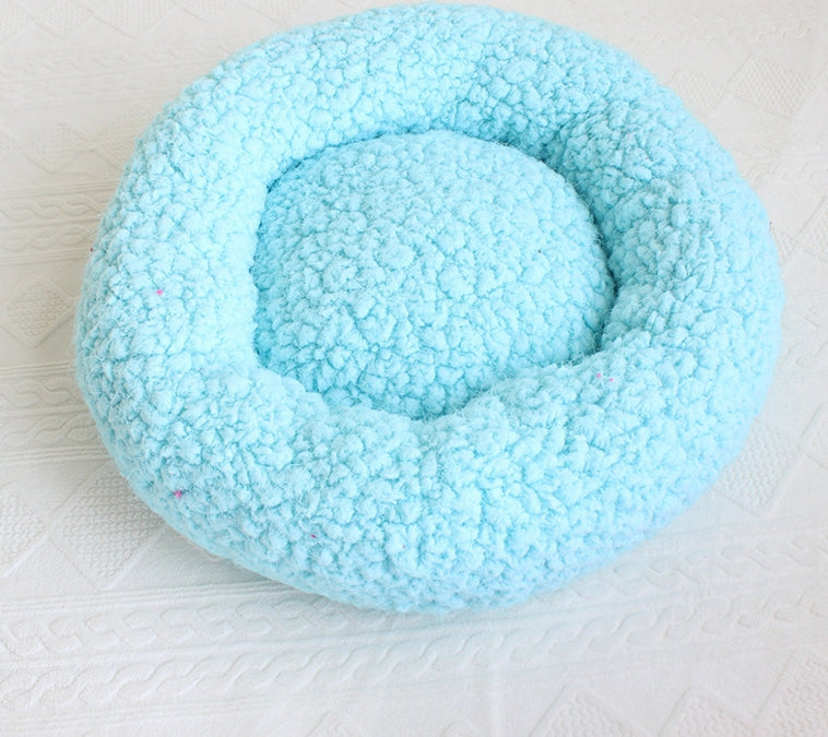 HKM-5084093 Small Square Nest Dog Mat for All Seasons ¨C Cozy Cotton Kennel with Various Patterns