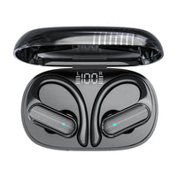 HKM-508435 Wireless Ear Hook Earphones with Microphone for Gym and Outdoor Activities