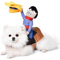 HKM-5084605 Creative Halloween Dog Costume - Funny Transformation Outfit for Pets in Various Sizes