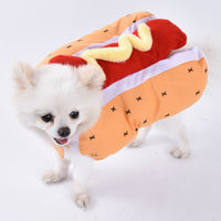 HKM-5084605 Creative Halloween Dog Costume - Funny Transformation Outfit for Pets in Various Sizes