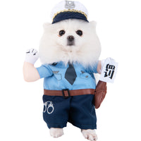 HKM-5084605 Creative Halloween Dog Costume - Funny Transformation Outfit for Pets in Various Sizes