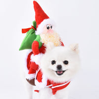 HKM-5084605 Creative Halloween Dog Costume - Funny Transformation Outfit for Pets in Various Sizes