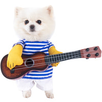 HKM-5084605 Creative Halloween Dog Costume - Funny Transformation Outfit for Pets in Various Sizes