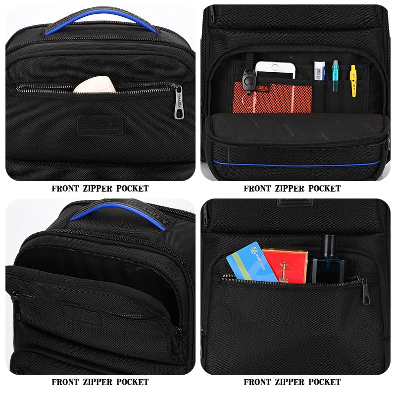 HKM-508499 Oxford Laptop Backpack for Men and Women - 16 Inch Business Backpack with Versatile Storage