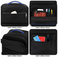 HKM-508499 Oxford Laptop Backpack for Men and Women - 16 Inch Business Backpack with Versatile Storage