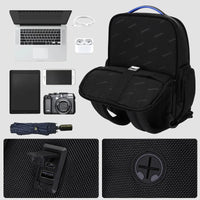 HKM-508499 Oxford Laptop Backpack for Men and Women - 16 Inch Business Backpack with Versatile Storage