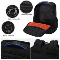 HKM-508499 Oxford Laptop Backpack for Men and Women - 16 Inch Business Backpack with Versatile Storage
