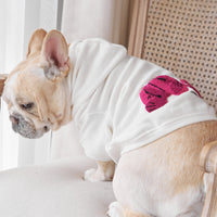 HKM-5085117 Parent-Child Winter Bear Sweater in Coral Fleece for Dogs
