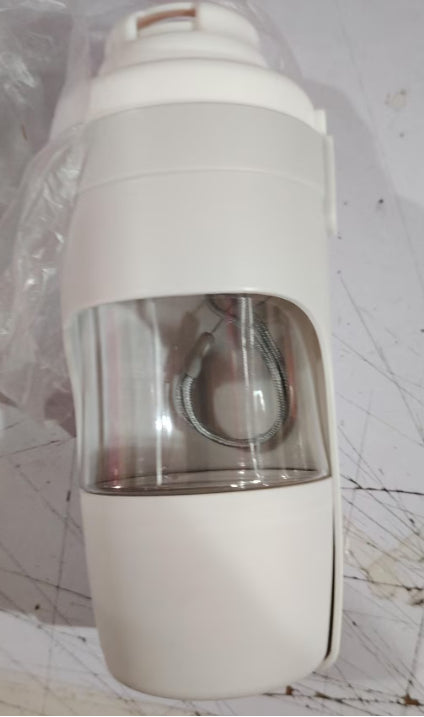 HKM-5085885 2-in-1 Portable Travel Dog Water Bottle and Food Dispenser with Lanyard for Outdoor Use