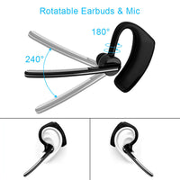HKM-508627 Wireless Bluetooth Headset with Intelligent Voice Control and Dual Connectivity for Android/iOS Smartphones