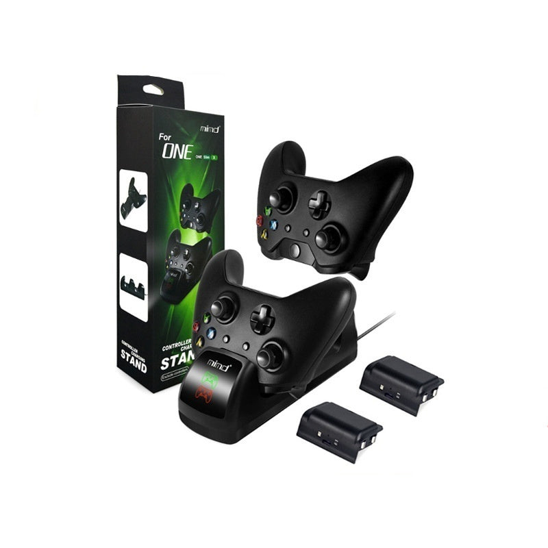 HKM-508627 Wireless Controller Charging Station with LED Display for XBOX ONE