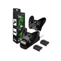 HKM-508627 Wireless Controller Charging Station with LED Display for XBOX ONE