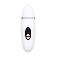 HKM-508691 Ultrasonic Facial Pore Cleaner and Blackhead Remover - White Exfoliating Beauty Device
