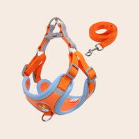 HKM-5089085 Chest Strap Pet Leash Vest for Small to Medium Dogs, Soft Cotton in Multiple Colors
