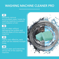 HKM-5089981 Washing Machine Cleaning Tablets for Stain Removal and Descaling, 12 Pack