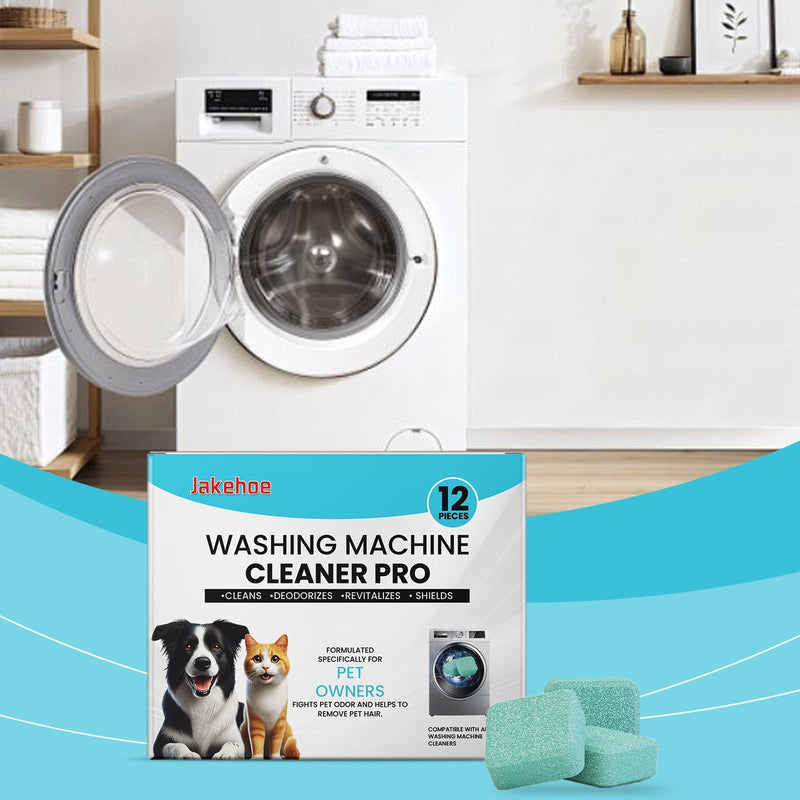 HKM-5089981 Washing Machine Cleaning Tablets for Stain Removal and Descaling, 12 Pack