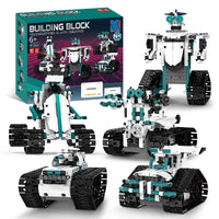 HKM-509011 5-in-1 Steam App Programming Building Block Set for Kids, Educational DIY Assembly Robot Toys, Age 8+