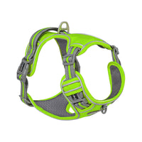 HKM-5090365 Explosion-Proof Nylon Pet Chest and Back Harness with Shock Absorption and Night Vision Reflective Features
