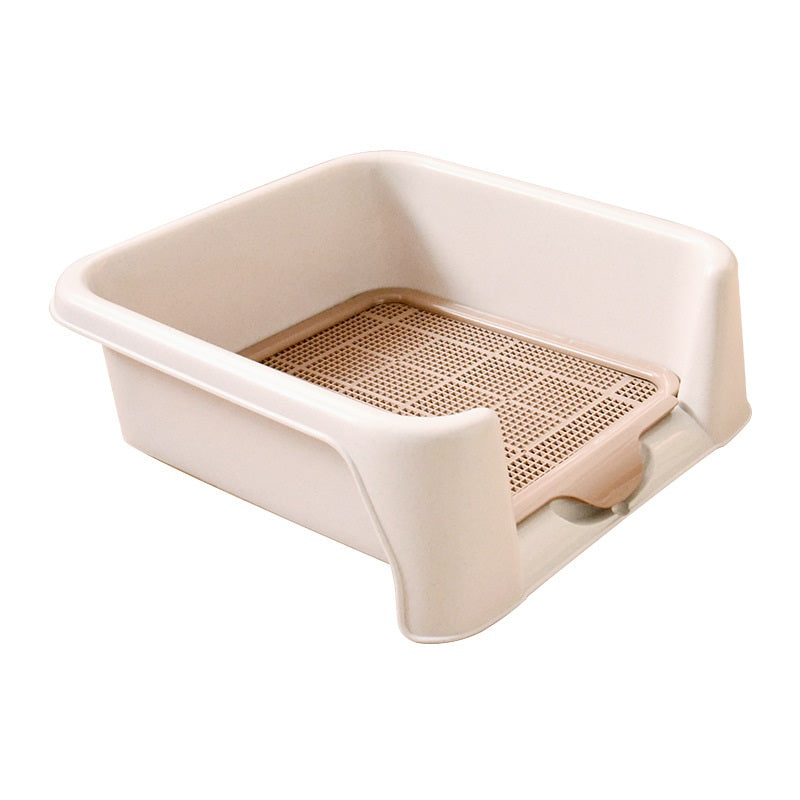 HKM-5091261 Automatic Large Dog Toilet Bedpan - Anti-Stepping Personal Toilet Supplies in Various Colors