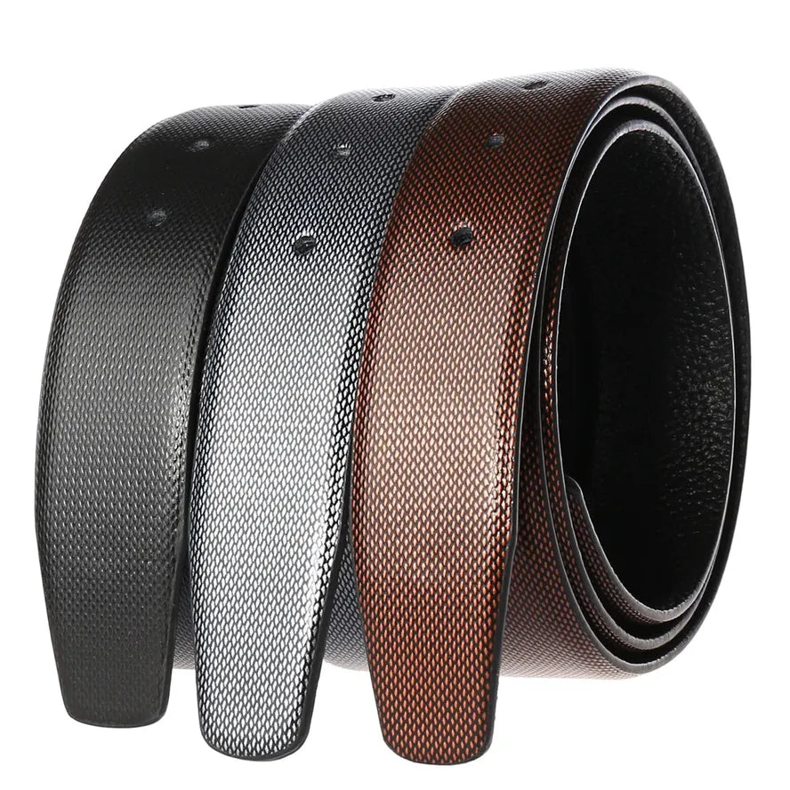 HKM-509139 Punched Needle Belt with Diamond Pattern Design - Versatile Trouser Accessory