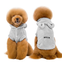 HKM-5093949 Cartoon Warm Clothes for Small Dogs - Double-Sided Velvet, Available in S to 2XL