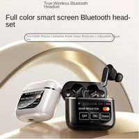 HKM-509587 Wireless Sports Headset with ANC, Long Battery Life, LED Display, Waterproof, Compatible with Android & Apple