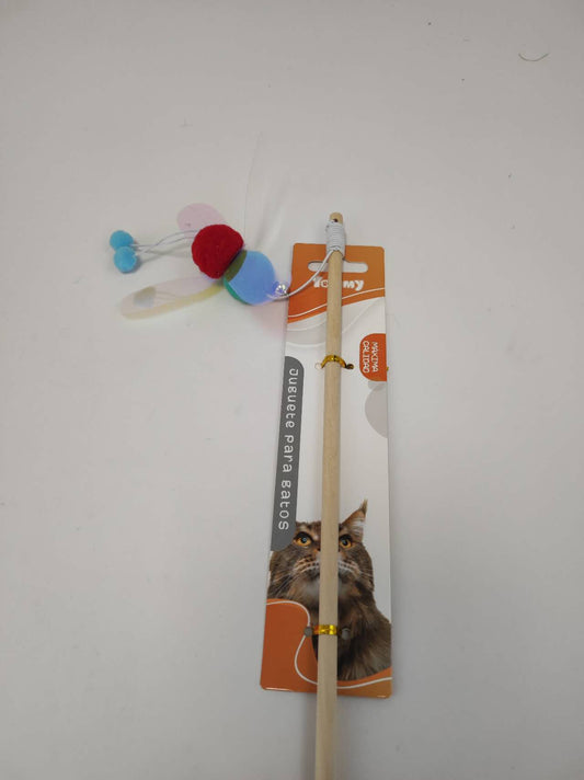 HKM-5096381 Funny Cat Stick Toy for Interactive Play and Entertainment
