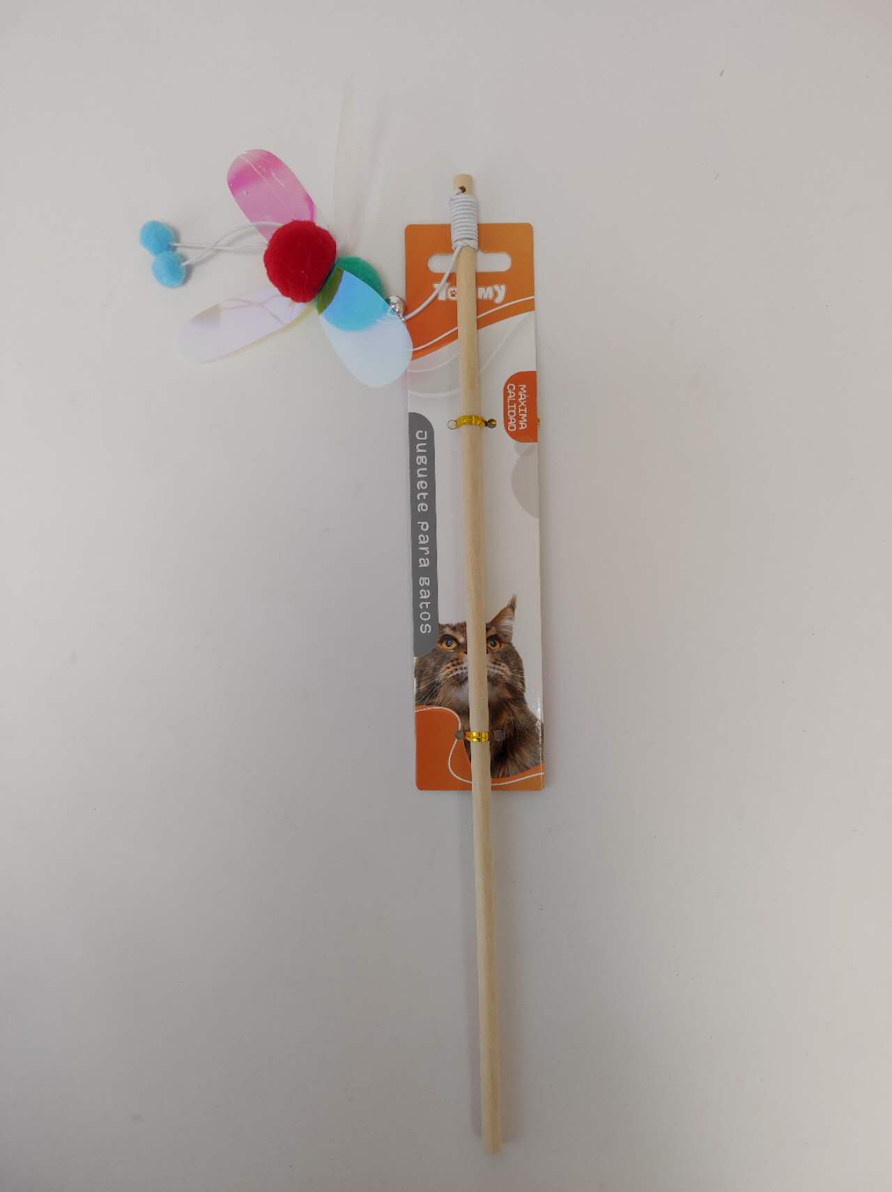 HKM-5096381 Funny Cat Stick Toy for Interactive Play and Entertainment