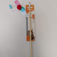 HKM-5096381 Funny Cat Stick Toy for Interactive Play and Entertainment