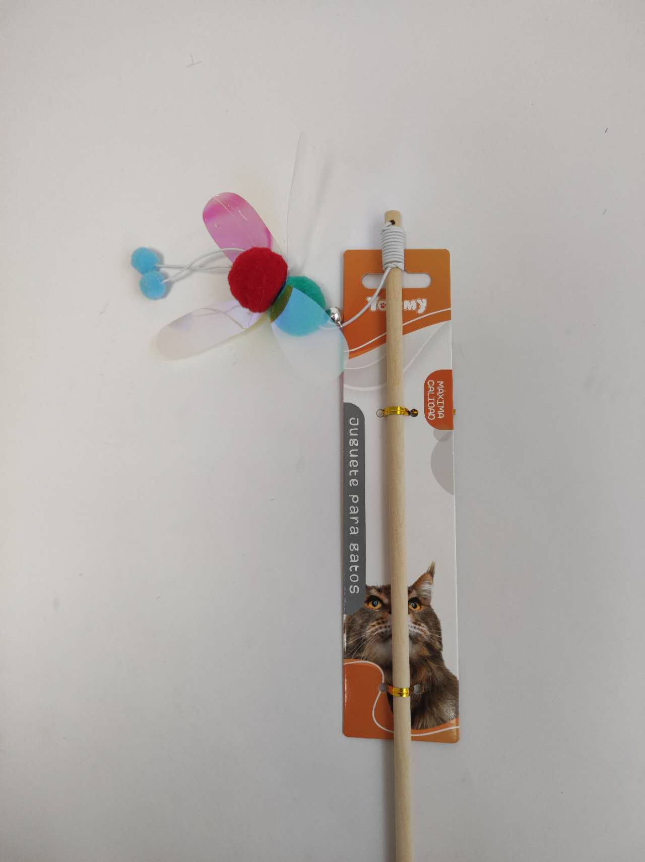 HKM-5096381 Funny Cat Stick Toy for Interactive Play and Entertainment