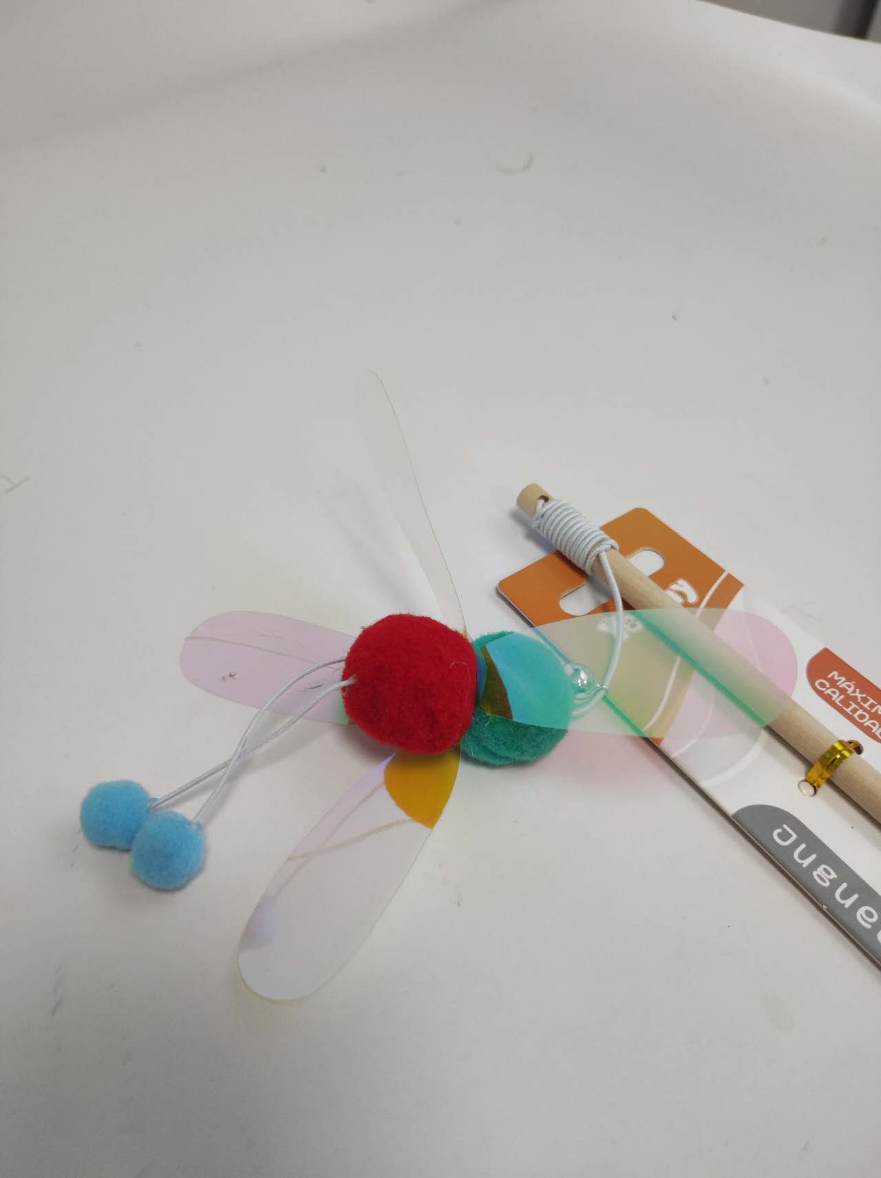 HKM-5096381 Funny Cat Stick Toy for Interactive Play and Entertainment