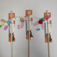 HKM-5096381 Funny Cat Stick Toy for Interactive Play and Entertainment
