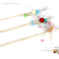 HKM-5096381 Funny Cat Stick Toy for Interactive Play and Entertainment