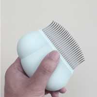 HKM-5098813 De-Shedding Brush for Cats, Dogs, Puppies, and Bunnies – Effective Grooming Tool for Long and Short Hair