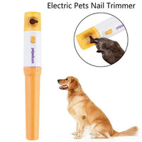 HKM-5099325 Electric Pet Nail Grinder for Cats and Dogs - Safe, Painless Nail Trimming Tool