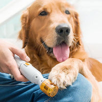 HKM-5099325 Electric Pet Nail Grinder for Cats and Dogs - Safe, Painless Nail Trimming Tool