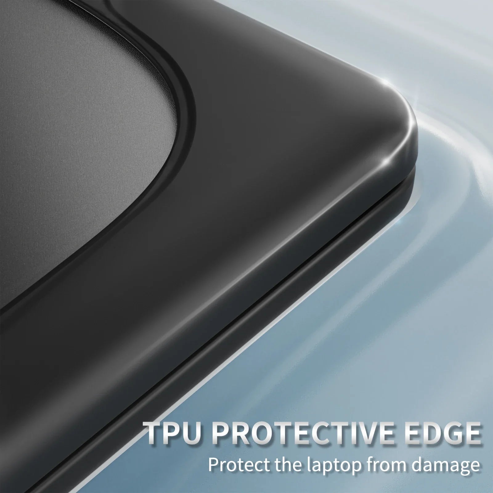HKM-509971 Black Protective Laptop Case for HP ENVY x360 14-inch 2-in-1 Laptop