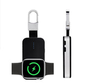 HKM-509971 Compact Wireless Charger for Apple Watch with Built-in Battery, 1000mAh Capacity